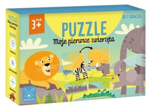PUZZLE MOJE PIERWSZE ZWIERZĘTA, KANGUR