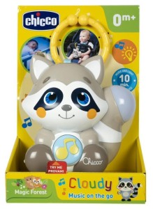 NOCNA LAMPKA I ZAWIESZKA DO WÓZKA, CHICCO