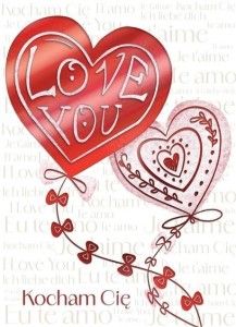 KARNET B6 WALENTYNKI LATAWCE