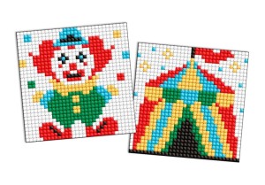 DIAMENTOWA MOZAIKA NAKLEJKA KIDS - ZAWÓD KLAUN