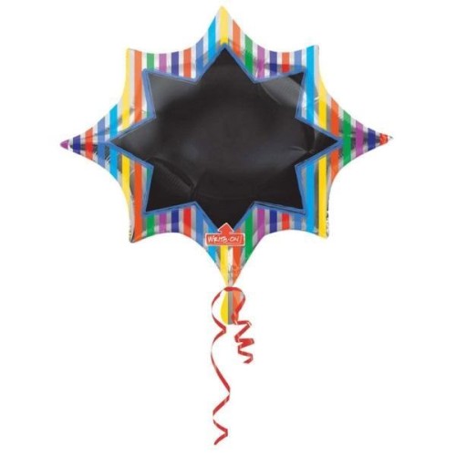 Balon foliowy Super ksztalt paski 88x73cm
