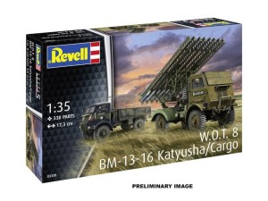 MODEL SET W.O.T. 8 BM-13-16 KATYUSHA/CARGO