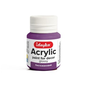 FARBA AKRYLOWA BAKŁAŻAN 20ML, IDEYKA