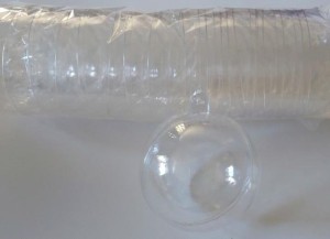 KULA TRANSPARENTNA 6CM 10SZT