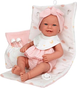 LALKA HISZPAŃSKA BOBAS DZIEWCZYNKA 42CM, ARIAS
