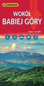 MAPA TURYSTYCZNA - WOKÓŁ BABIEJ GÓRY