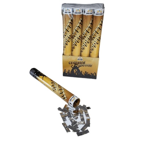 Konfetti pneumatyczne Silver Foil