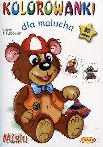 KOLOROWANKII DLA MALUCHA. MISIU, PRACA ZBIOROWA