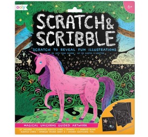 ZDRAPYWANKI SCRATCH & SCRIBBLE MAGICZNE JEDNOROŻCE