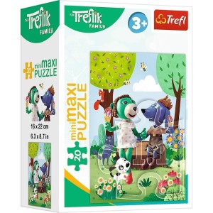 PUZZLE 20 MINIMAXI DZIEŃ TREFLIKÓW 1 TREFL, TREFL