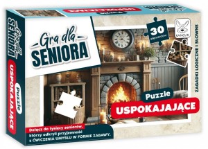 GRA DLA SENIORA. PUZZLE USPOKAJAJĄCE, KANGUR