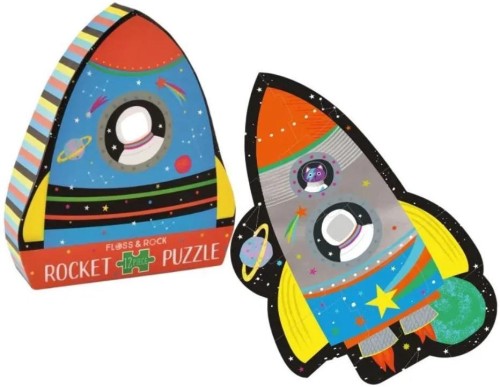 Puzzle rakieta 12el, Floss & Rock