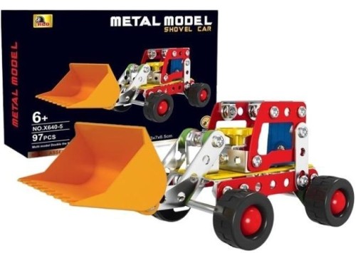 Klocki konstruktor metal 95el, Merkpol