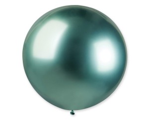 BALON KULA SHINY 0,80M ZIELONA