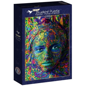 PUZZLE 1000 PORTERET KOBIETY, BLUEBIRD PUZZLE