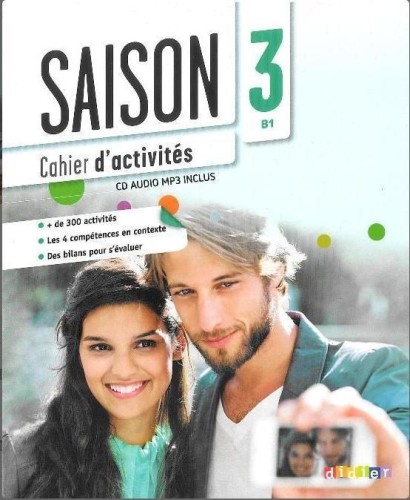 Saison 3 ćwiczenia + CD DIDIER, praca zbiorowa