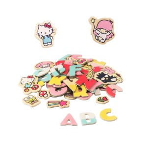 MAGNETYCZNE LITERKI I OBRAZKI HELLO KITTY, MICKI