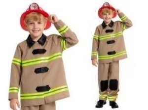 STRÓJ STRAŻAK ROZMIAR S 110-120CM