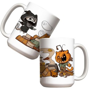 KUBEK - ITS HALLOWEEN TIME 440ML, MOLOM