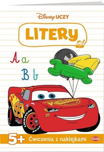 Disney Uczy. Litery. Auta, praca zbiorowa