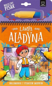 LAMPA ALADYNA. MALOWANKA Z PISAKIEM WODNYM