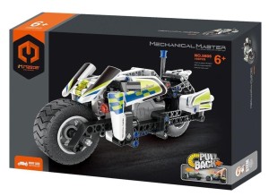 KLOCKI MOTOCYKL POLICJA 193EL, IMMASTER