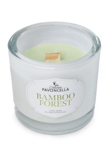 ŚWIECZKA SOJOWA BAMBOO FOREST BIAŁA 170G