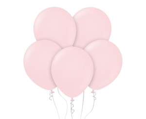 BALONY BEAUTY&CHARM MAKARONOWE RÓZOWE 30CM 5SZT