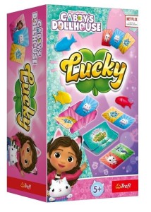 GRA PLANSZOWA LUCKY GABBY'S DOLLHOUSE TREFL, TREFL