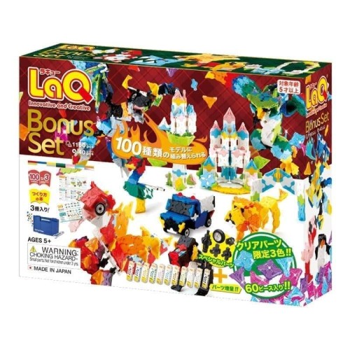 Klocki edukacyjne Bonus Set 2022, LaQ