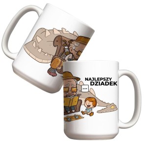 KUBEK - NAJLEPSZY DZIADEK 440ML, MOLOM
