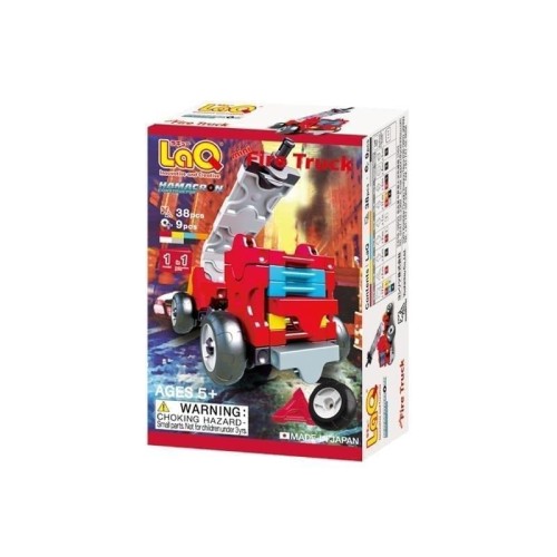 Klocki edukacyjne Mini Fire Truck, LaQ