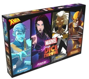 MARVEL DICE THRONE : ICEMAN, PSYLOCKE, STORM, WOLV