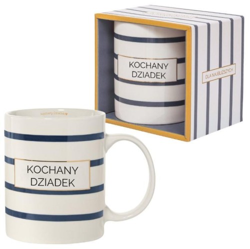 Kubek prezentowy Kochany Dziadek, Be-Happy Gifts