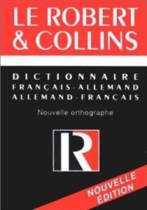 DICTIONNAIRE FRANCAIS-ALLEMAND, PRACA ZBIOROWA