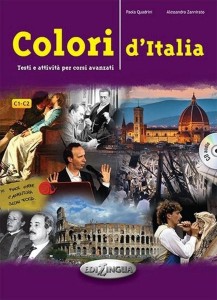 COLORI D'ITALIA KSIĄŻKA + CD, QUADRINI PAOLA