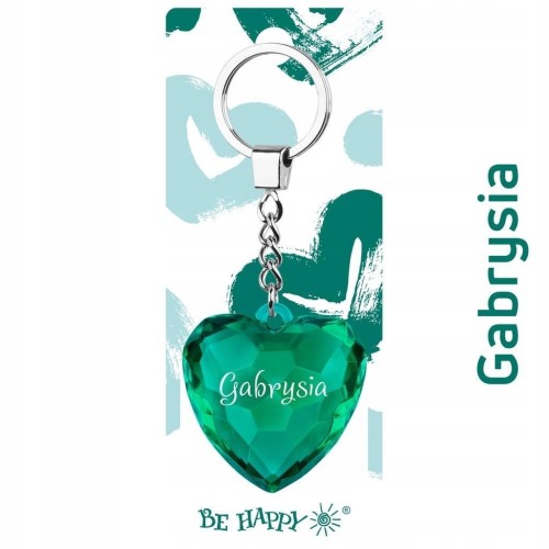 Brelok Serce Gabrysia, Be-Happy Gifts