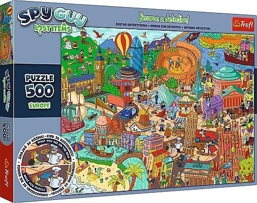 Puzzle 500 Spy Guy Europa TREFL, Trefl