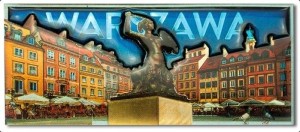 MAGNES I LOVE POLAND WARSZAWA ILP-MAG-C-WAR-01
