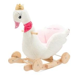 ZABAWKA NA BIEGUNACH Z KÓŁKAMI I MELODIĄ, BABY MIX