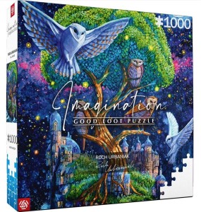 PUZZLE 1000 WYSPA SÓW, URBANIAK, GOOD LOOT