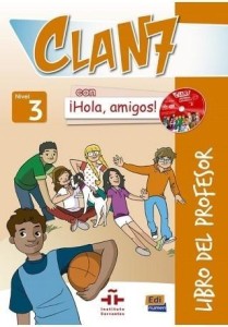 CLAN 7 CON HOLA AMIGOS 3 PRZEWODNIK METODYCZNY