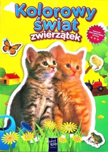 KOLOROWY ŚWIAT ZWIERZĄTEK. DWA KOTKI
