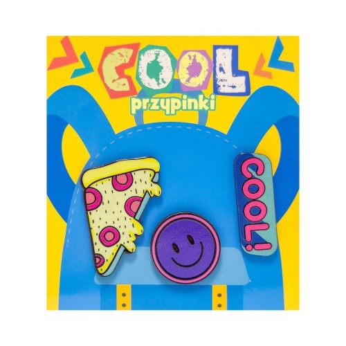 Przypinki cool. Pizza, MCD