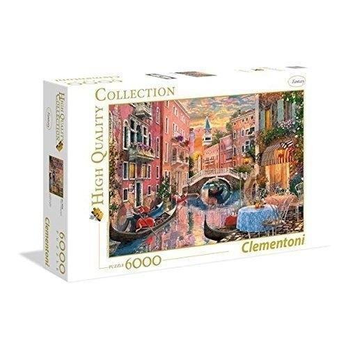 Puzzle 6000 HQ Venice Evening Sunset, Clementoni