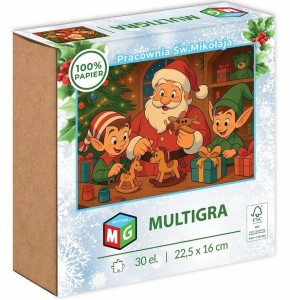 PUZZLE 30 PRACOWNIA ŚW. MIKOŁAJA, MULTIGRA