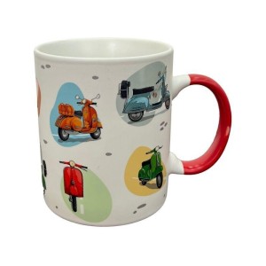 KUBEK PORCELANOWY SKUTER, PUCKATOR