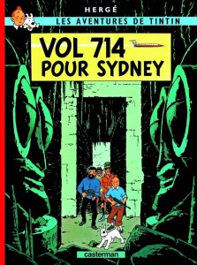 TINTIN VOL 714 POUR SYDNEY, HERGE