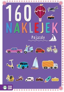 160 NAKLEJEK. POJAZDY, ZUZANNA PACHOLSKA