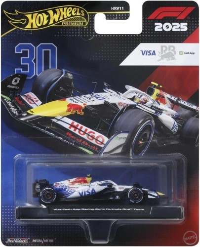 Hot Wheels Premium Formuła 1 Visa Cash, Mattel